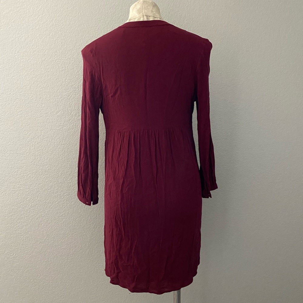 Old Navy - maroon dress - Picture 4 of 5